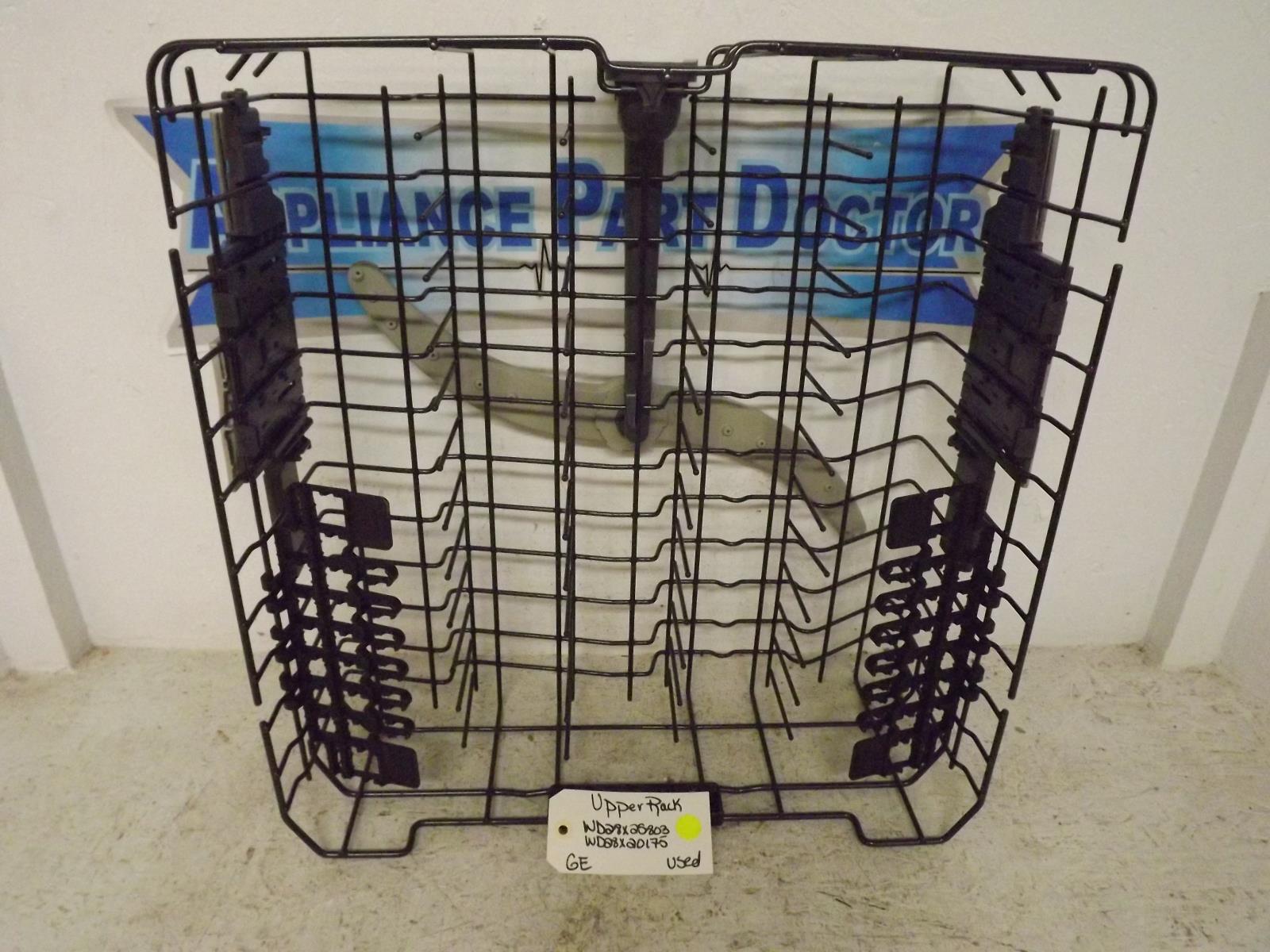 GE Dishwasher WD28X25803 WD28X20175 Upper Rack Used GE Dishwasher WD28X25803 WD28X20175 Upper Rack Used